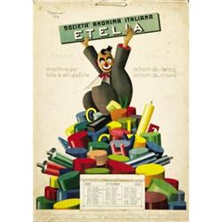 ADVERTISING POSTER - SOCIETA' ANONIMA ITALIANA ETELLA…