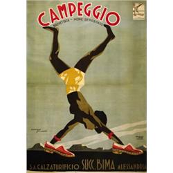 FASHION ADVERTISING POSTER - CAMPEGGIO…