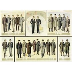 FASHION ADVERTISING POSTER - LA MODA MASCHILE…