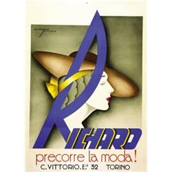 FASHION ADVERTISING POSTER - RICHARD…