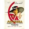 Image 1 : FASHION ADVERTISING POSTER - EVA MODERNA TORINO…