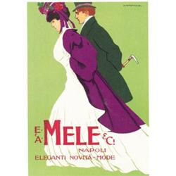 FASHION ADVERTISING POSTER - MELE & C.…