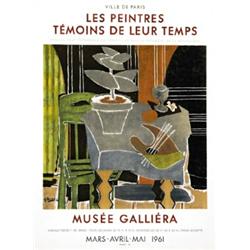 ADVERTISING POSTER OF EXHIBITIONS - MUSEE GALLIERA…