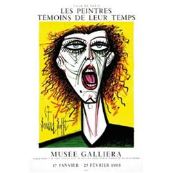 ADVERTISING POSTER OF EXHIBITIONS - MUSEE GALLIERA…