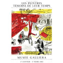 ADVERTISING POSTER OF EXHIBITIONS - MUSEE GALLIERA…