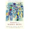 Image 1 : ADVERTISING POSTER OF EXHIBITIONS - HOMMAGE A RAOUL DUFY…