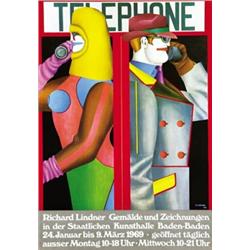 ADVERTISING POSTER OF EXHIBITIONS - TELEPHONE…