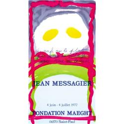 ADVERTISING POSTER OF EXHIBITIONS - LES OEUFS SUR LE PLAT ...…