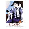 Image 1 : ADVERTISING POSTER OF EXHIBITIONS - PICASSO (ARLEQUIN AU MIRROIR)…