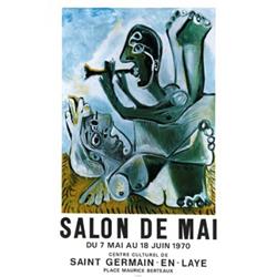 ADVERTISING POSTER OF EXHIBITIONS - SALON DE MAY…