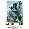 Image 1 : ADVERTISING POSTER OF EXHIBITIONS - SALON DE MAY…
