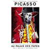 Image 1 : ADVERTISING POSTER OF EXHIBITIONS - PICASSO AU PALAIS DES PAPES…