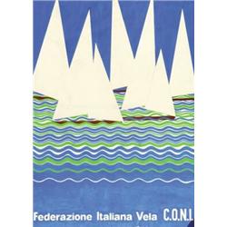 ADVERTISING SPORT POSTER - FEDERAZIONE ITALIANA VELA…