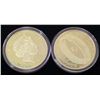 Image 1 : 2003 LORD OF THE RINGS NEW ZEALAND .999 GOLD CLAD COIN