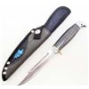 Image 1 : NEW 10" COLD BLACK BEAUTY HUNTER KNIFE WITH SHEATH