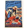 Image 1 : BUILD FOR YOUR NAVY ENLIST 8 X 10 GICLEE CANVAS PRINT