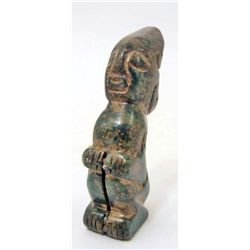 HAND CARVED JADE CHINESE FIGURINE - SAVAGE