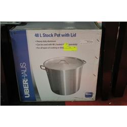 48L STOCK POT WITH LID