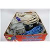 Image 1 : BOX OF ASSORTED CORDS