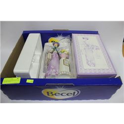 2001-2002 ALBEE ROSE PORCELAINE FIGURINE W/BOX