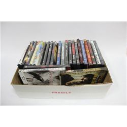 BOX WITH 25 DVD MOVIES ON CHOICE