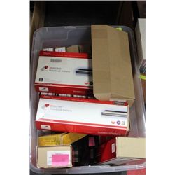 BUCKET OF LAPTOP BATTERIES