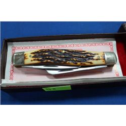 UNCLE HENRY BONE HANDLED KNIFE