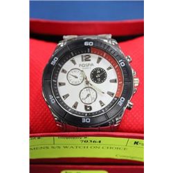 MENS ST STEEL WATCH ON CHOICE