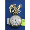 Image 1 : WEST CLOCKS WIND UP POCKET WATCH AND CHAIN