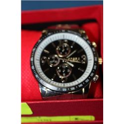 NEW MENS STAINLESS STEEL WATCH ON CHOICE