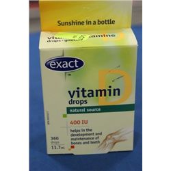 BOX W 360 VITAMIN 'D' DROPS