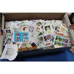 3 1/2 LB OF COMMEMORATIVE WORLD STAMPS