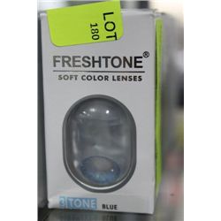 FRESH TONE SOFT COLOUR LENSES ON CHOICE: BLUE