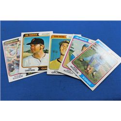 1970'S TO 1980'S BASEBALL CARDS X6