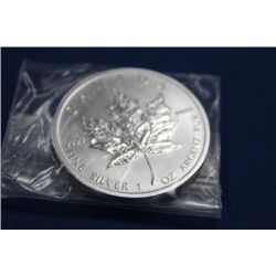 CANADA MAPLE LEAF 1 ONCE .999 SILVER X2