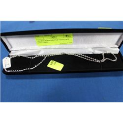 .925 STERLING SILVER NECKLACE (19" LONG)