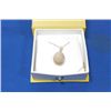 Image 1 : 14 KT GOLD OPAL PENDANT NECKLACE