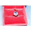 Image 1 : 14 KT GOLD TANZANITE AND DIAMOND(0.14CTS) RING