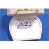 Image 1 : STERLING SILVER AMETHYST RING