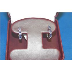 10 KT GOLD TANZANITE EARRINGS