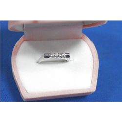 18 KT GOLD DIAMOND (.01CTS) RING