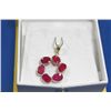 Image 1 : 14 KT GOLD RUBY (6.5CTS) PENDANT