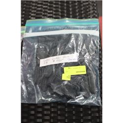 2 PK LADIES LEATHER GLOVES SIZE SMALL