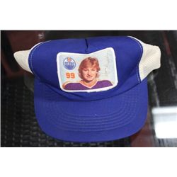 WAYNE GRETZKY LITHO SIGNATURE HAT