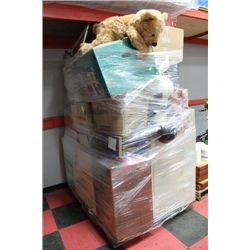 PALLET OF HOUSEHOLD MISC