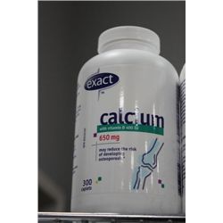 BOTTLE OF 300 CALCIUM CAPLETS
