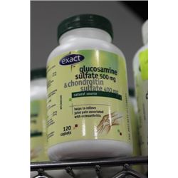 BOTTLE OF 120 GLUCOSAMINE SULPHATE CAPLETS