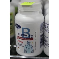 BOTTLE OF 100 VITAMIN B-12 SUPPLEMENT TABLETS