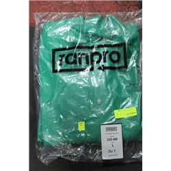 FIRE RETARDANT RAIN COAT ON CHOICE: LARGE