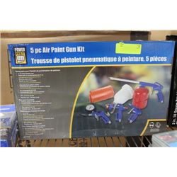 POWERFIST 5 PC AIR PAINTGUN SET